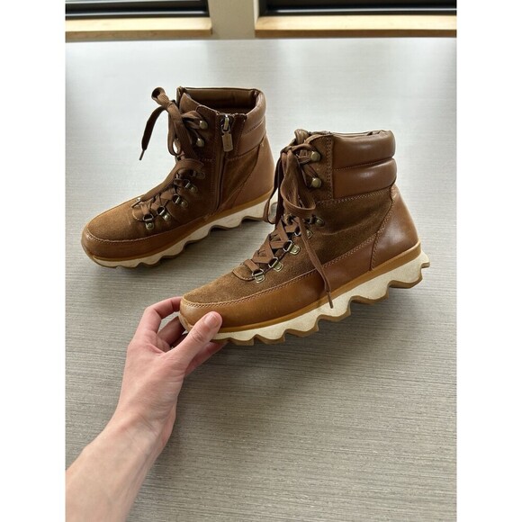 Blondo Shaker Women's Waterproof Winter Boots Camel Suede US Size 8.5 M - Picture 1 of 9